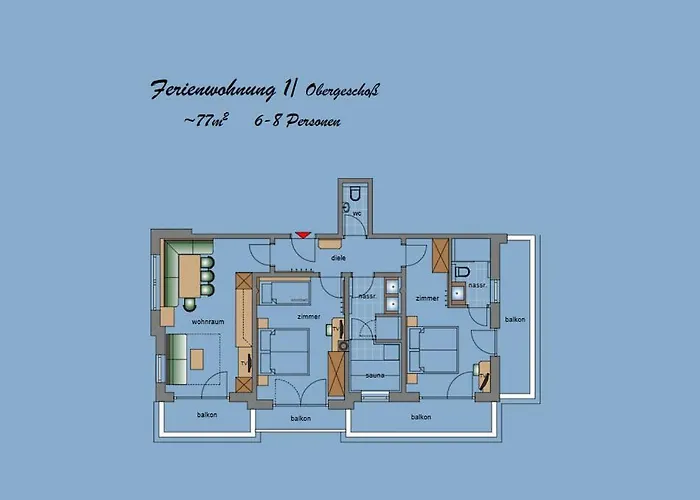 Bergleben Apartment *