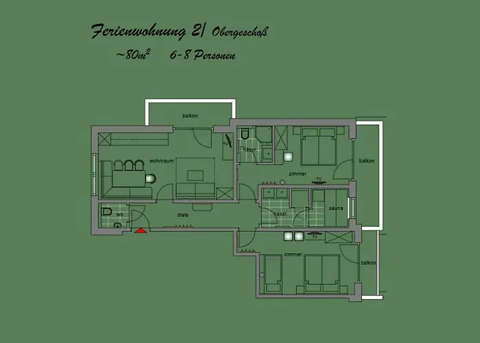 Bergleben Apartment *